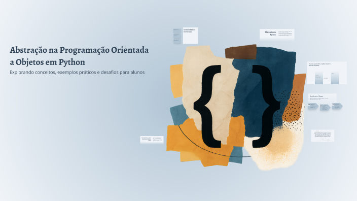 Abstração na Programação Orientada a Objetos em Python by Amine Mahdar ...