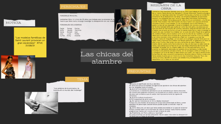Las chicas del alambre by Cris Bouza on Prezi