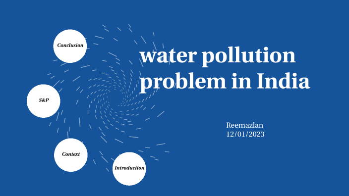 research paper on water pollution in india pdf