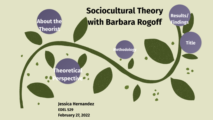 Sociocultural Theory: Theorist Barbara Rogoff by JESSICA HERNANDEZ on Prezi