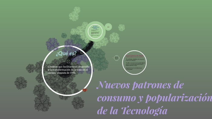Nuevos patrones de consumo y popularización de la Tecnología by Brenda