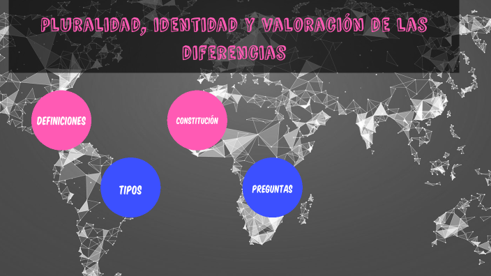 Pluralidad, identidad y valoración de las diferencias by Mafe orozco on ...
