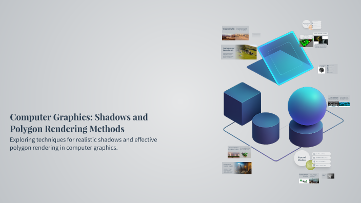 Computer Graphics: Shadows and Polygon Rendering Methods by RUPESH ...