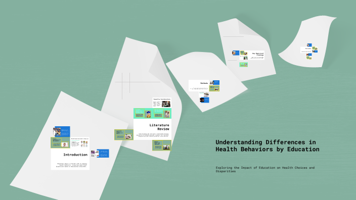 Understanding Differences in Health Behaviors by Education by emer zus ...