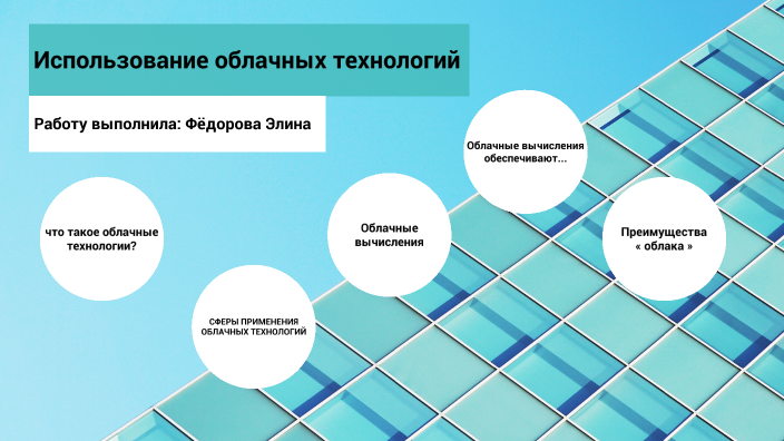 использование облачных технологий by Элина Фёдорова on Prezi