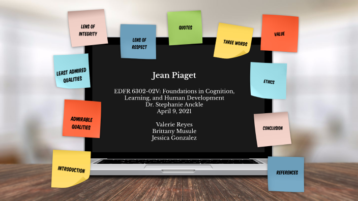 Jean Piaget by Valerie Reyes