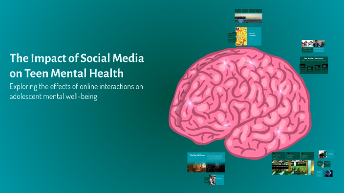 The Impact of Social Media on Teen Mental Health by douae ben on Prezi