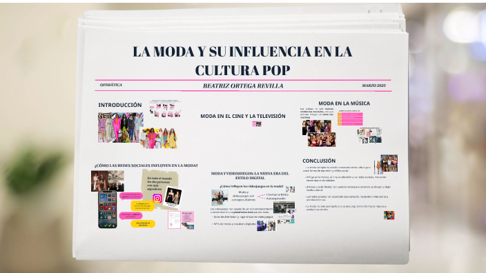 LA MODA Y SU INFLUENCIA EN LA CULTURA POP by beatriz ortega revilla on ...