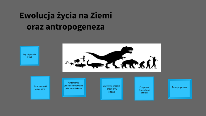 Ewolucja Zycia Sprawdzian Klasa 8 Generator Ewolucja życia na Ziemi oraz antropogeneza by mala2211 on Prezi