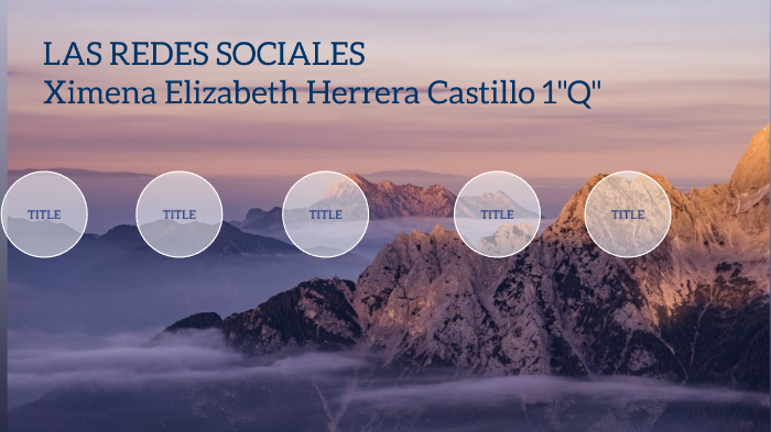 LAS REDES SOCIALES by ximena herrera castillo on Prezi
