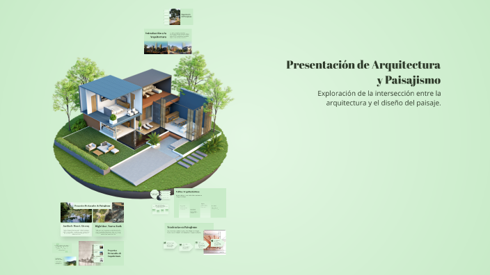 Presentación de Arquitectura y Paisajismo by Estudio RAMOS on Prezi