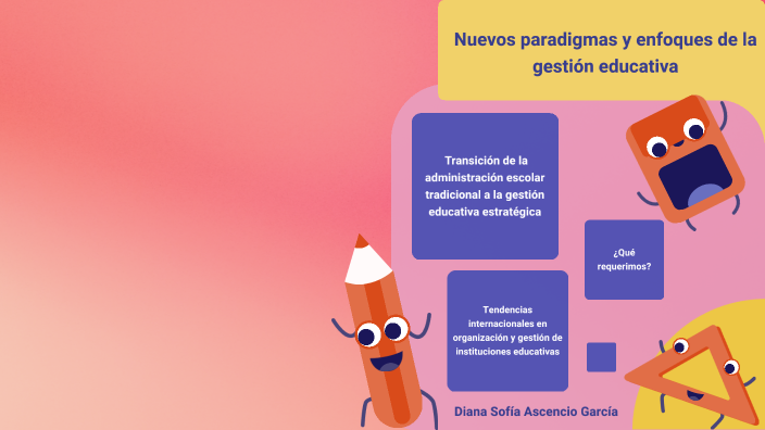 Nuevos Paradigmas Y Enfoques De La Gestión Educativa By Diana Ascencio