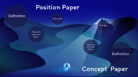 Position Paper And Concept Paper By Maxi Tranx Furiscal