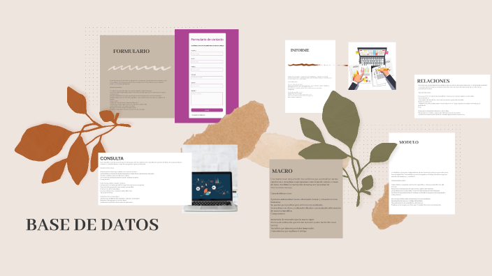 BASE DE DATOS by michell s on Prezi