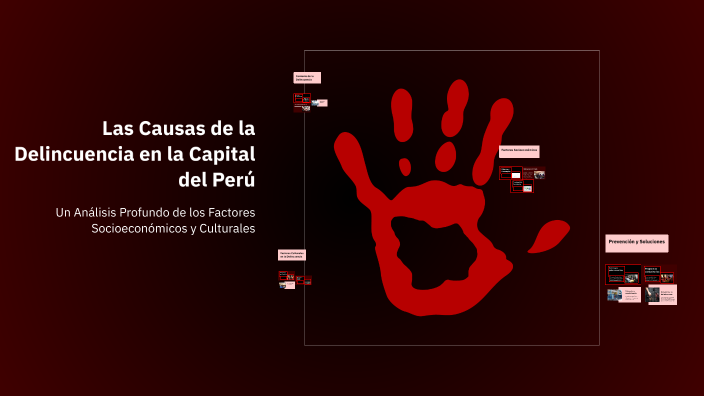 Las Causas de la Delincuencia en la Capital del Perú by Kelvin