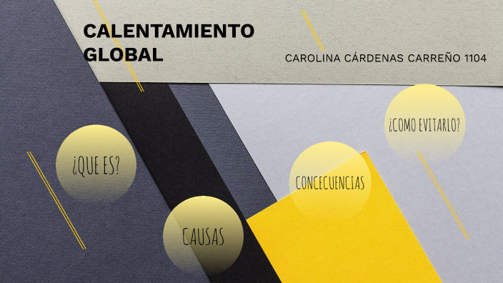 CALENTAMIENTO GLOBAL by carolina carreño on Prezi