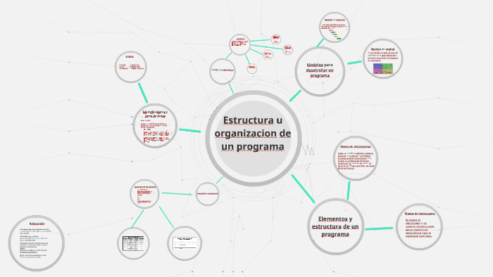 Estructura u organizacion de un programa by aldo mauricio estrada ...