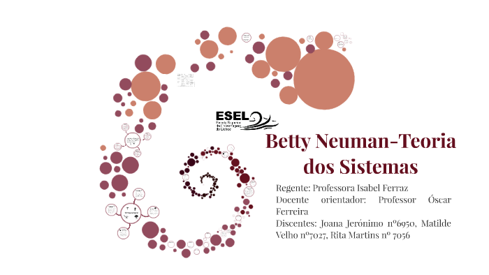 Betty Neuman - Teoria dos Sistemas by Lindas Fofas