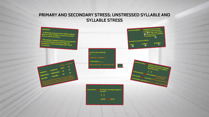 PRIMARY AND SECONDARY STRESS AP2 By Emperatriz Angulo