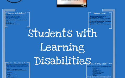Learning Disabilities by Masters Group on Prezi