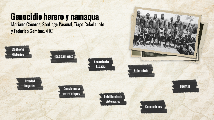 Genocidio herero y namaqua by Santiago Pascual on Prezi