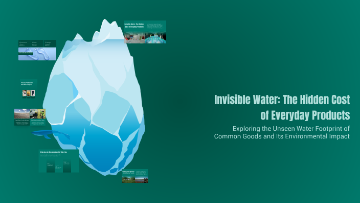 Invisible Water: The Hidden Cost of Everyday Products by Teknix ...