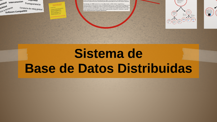 Bases de Datos Distribuidas by Fabio Damian Argañaraz Azua on Prezi