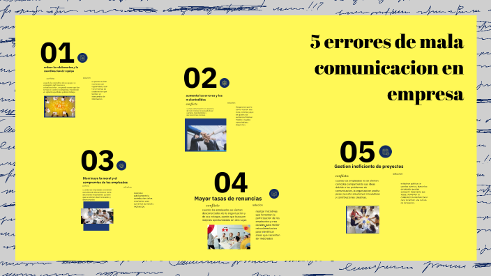 5 errores de mala comunicacion en empresa by Maria Fe Gastulo Vilchez ...