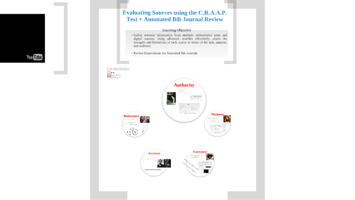Evaluating Sources using the CRAAP test (copy/revised) by Mr. Sye on Prezi