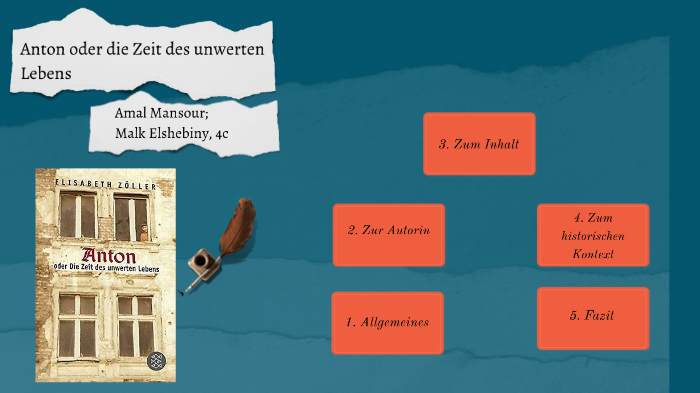 Anton Oder Die Zeit Des Unwerten Lebens By Amal Mansour On Prezi