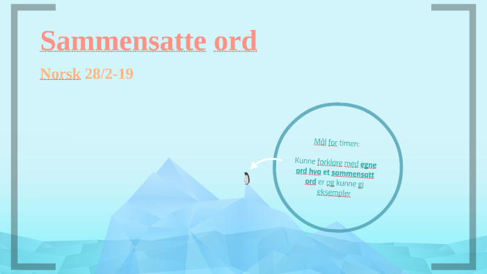 sammensatte ord med s sammensatte ord med s