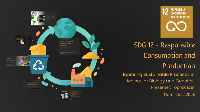 SDG 12 - Responsible Consumption and Production by Toprak Ezer on Prezi