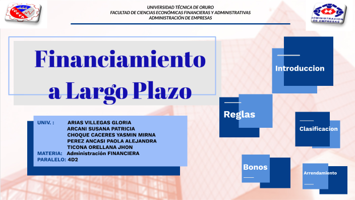 Financiamiento A Largo Plazo By Gloria Arias On Prezi