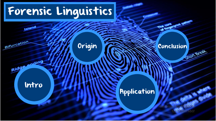 forensic linguinstics by Ally Karaca on Prezi