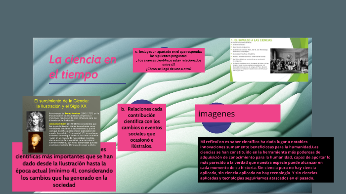La ciencia en el tiempo by frida scarlett hernandez perez on Prezi