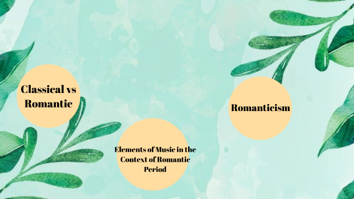 Musical Elements of Given Romantic Period Pieces by Hyjia Insong on Prezi