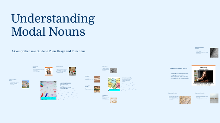 Understanding Modal Nouns by Kristine Pasigian on Prezi