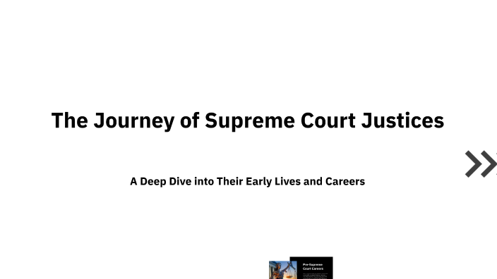 The Justices’ Journeys: A Reflection of America