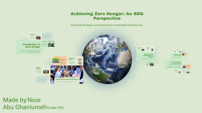 Achieving Zero Hunger: An SDG Perspective by Noor Elbanoor on Prezi