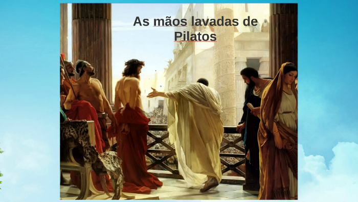 As mãos lavadas de Pilatos by José Ricardo Queiroz