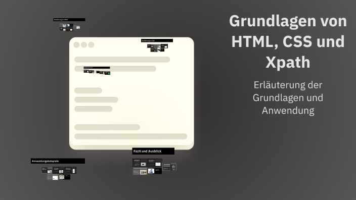 Grundlagen von HTML, CSS und Xpath by Pia Maxine on Prezi