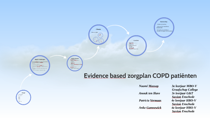 Evidence based zorgplan COPD patiënten by anouk ten have