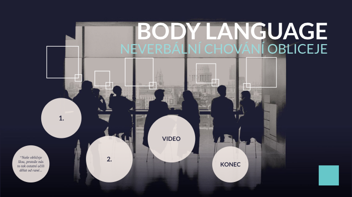 body language by Jane Havrdova on Prezi