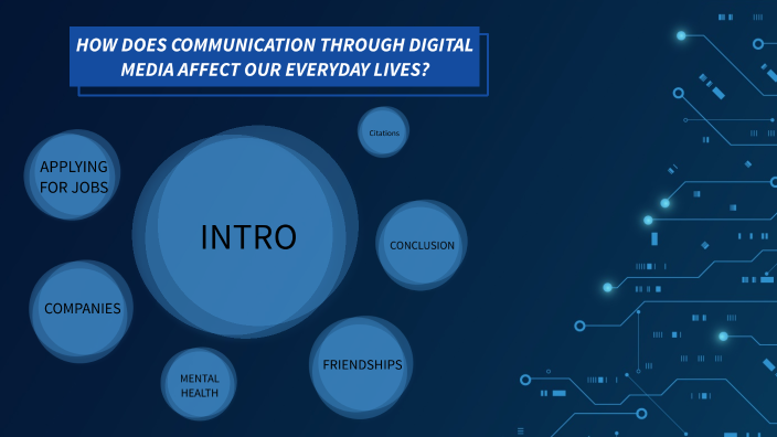 How Does Digital Media Affect Communication? by Sarina Oliff on Prezi