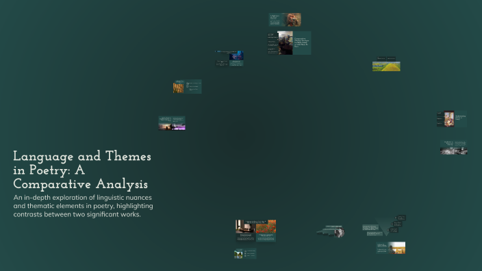 Language and Themes in Poetry: A Comparative Analysis by Maria Rehmat ...