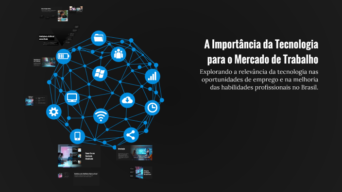 A Importância da Tecnologia para o Mercado de Trabalho by SANDRO ...