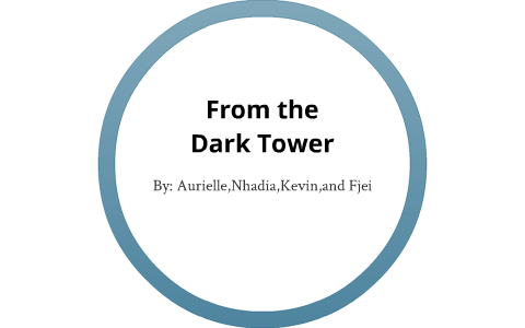 from the dark tower analysis