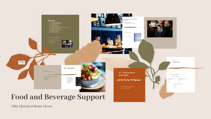 food and beverage prezi by bente clever on Prezi