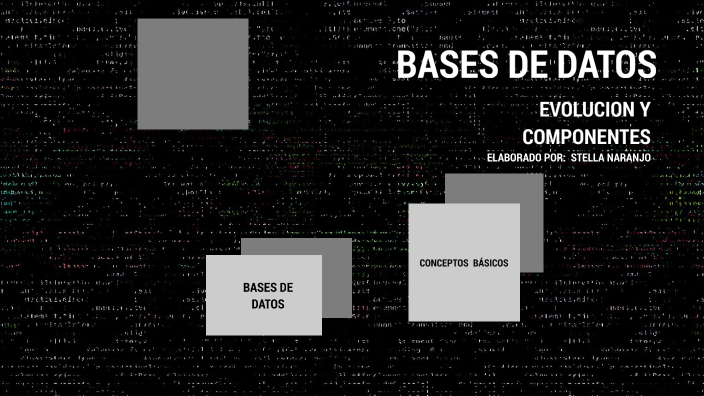 BASES DE DATOS by STELLA VALENTINA NARANJO CABEZAS on Prezi