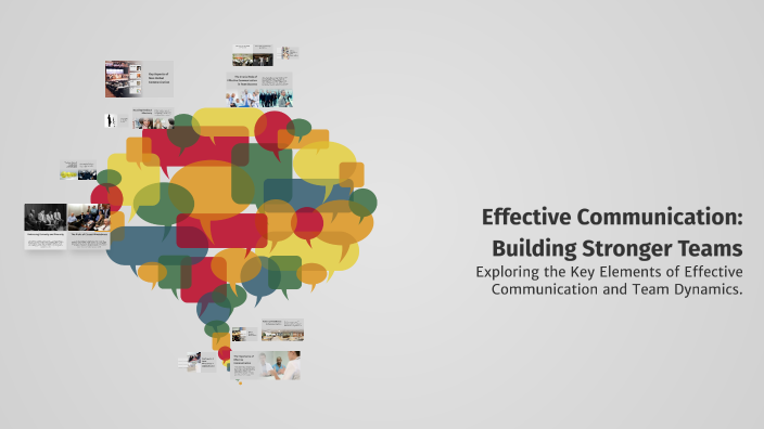 Effective Communication: Building Stronger Teams by Kasia Palkowska on ...